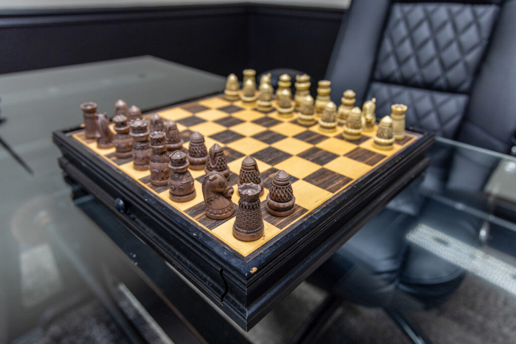 David McDermott's chessboard